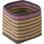 Seagrass Natural Stripe Square Basket-110455273