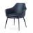 Teegan 19'' H Upholstered Metal Armchair-438107533-463156452