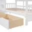 Lit en bois avec 2 tiroirs, lit pour enfant avec tablette de rangement-78931931-78931930