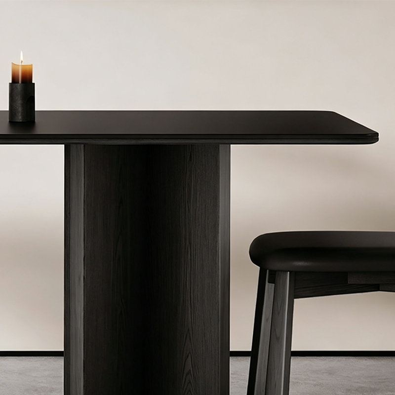Table de salle à manger industrielle française, 29.5" H x 63" W x 31.5" D
