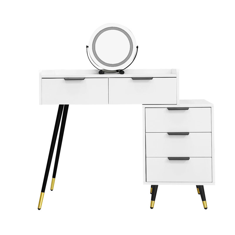 Azha Dressing Table with Mirror
