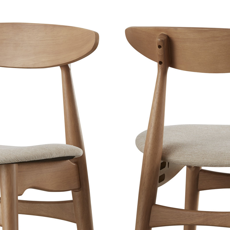 Ensemble de salle à manger 5 pièces Gallman, H 29,33 po x L 59,06 po x l 35,44 po, Beige, Naturel