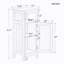 Armoire de rangement multifonctionnelle pour salle de bain