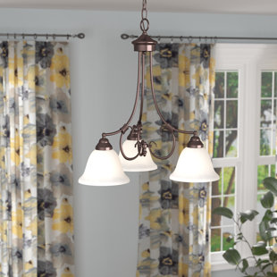 Selby 3 - Light Dimmable Classic / Traditional Chandelier