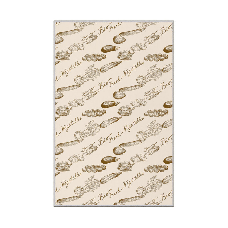 Premium Hall Carpet (3.3 x 6.6 ft), 100% Polyester, 0.4 in Pile Height | Antibacterial, Non-Slip PVC Dot Underside | Machine Washable, 3D Digital Printing | Ideal for Living Room, Bedroom, and Entryway Decor