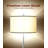 Modern Floor Lamp, Tall Standing Lamp With 2 Bulb Socket For Office Bedroom Living Room Bright Lighting, Brushed Nickel Body, White Lampshade