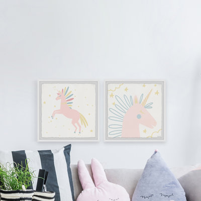 Josefa 2 Piece Single Picture Frame Painting Set