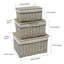 JVL Willow Decorative Basket