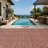 Stone Style 12 Inch Interlocking Patio Deck Tiles for Easy DIY Installation, Perfect for Indoor and Outdoor Use, Brown