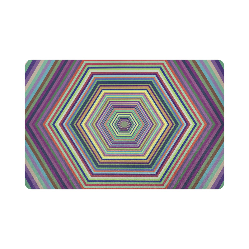 Napperon en cuir Hex Dylan