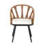 Ensemble d'extérieur 5 pièces avec chaises en rotin PE et table en plastique-756333682