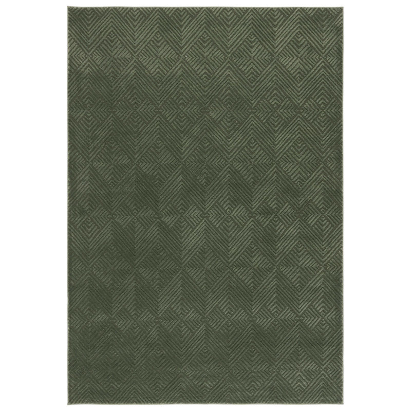 Theodis Revive Performance Geometric Rug, Rectangle 6'7" x 9'