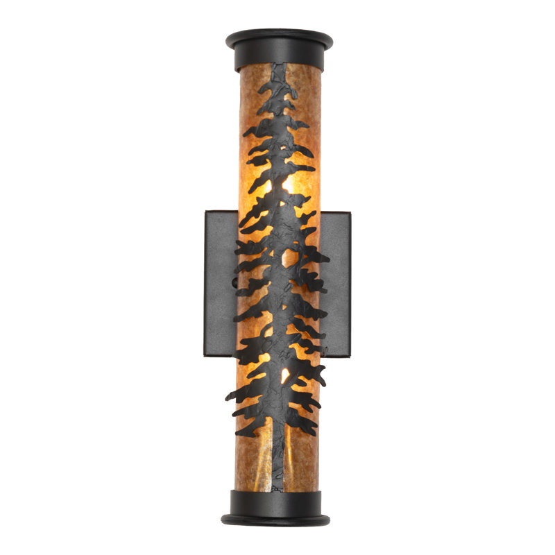 2 - Light Flush Mounted Sconce