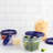 [16 Oz 10 Pack] Twist Top Deli Containers Clear Bottom With Blue Top Twist On Lids Reusable, Stackable, Food Storage Freezer Container