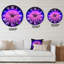 Fractale portail magique XVII - horloge murale moderne-59914275