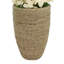 Arrangement d'eucalyptus dans une jardinière en corde