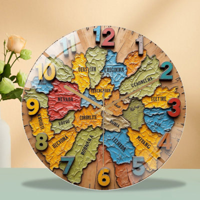 Horloge murale 12 po