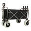 Chariot de pêche tout-terrain et de plage Minimeetall - Capacité de 500 lb avec de grandes roues et des supports