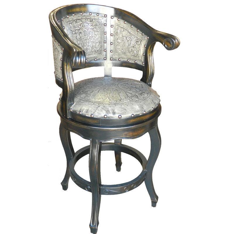 Cardinal Swivel Stool, Counter Stool (26" Seat Height), Ash/Black