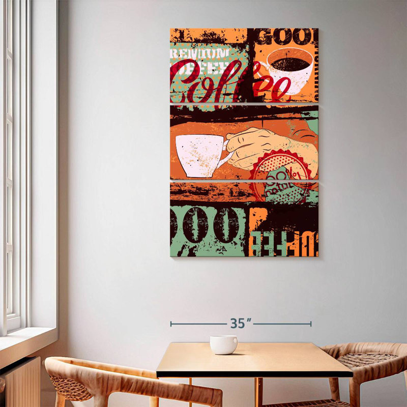 Tergel Urban Style Coffee, 65" H x 42" W