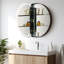 Armoire à pharmacie avec miroir lumineux de salle de bain 32 po x 32 po Radiant