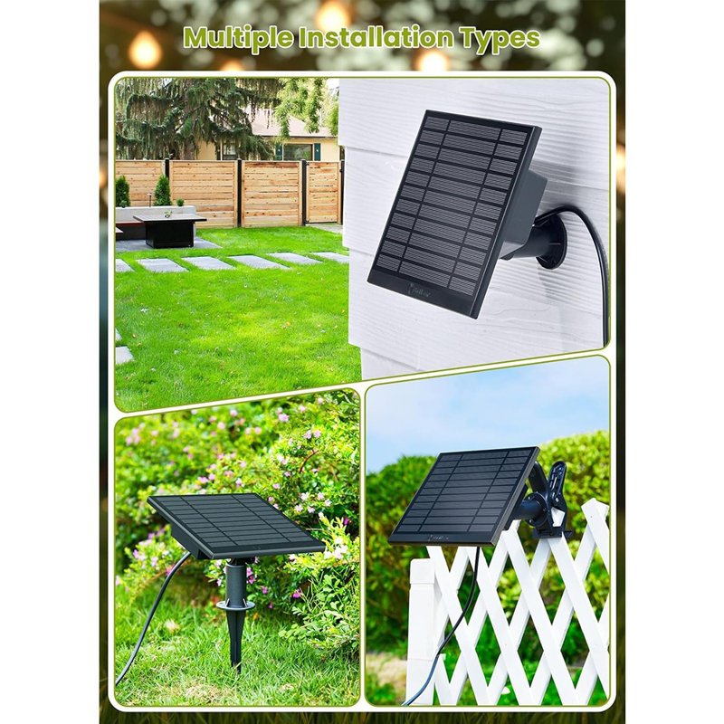 58FT Solar String Lights Outdoor With Remote Cable Tie...