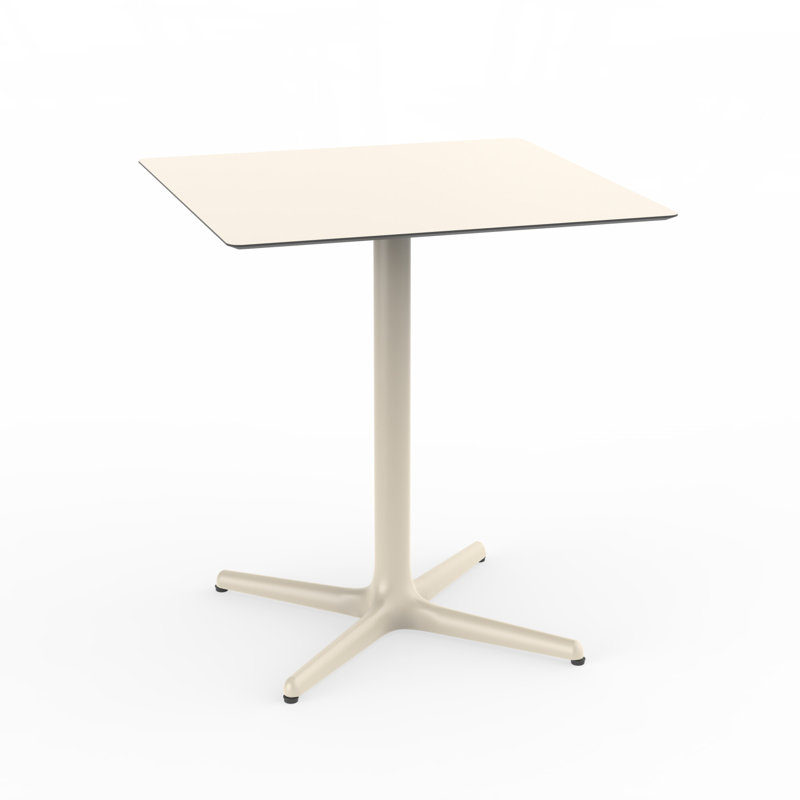 Table de salle à manger Toledo, Ivoire, H 29,53 po x L 27,56 po x l 27,56 po