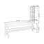Bureau rectangulaire en bois massif brun-118231083