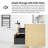 30'' Wall-Mounted Single Bathroom Vanity With Integrated Ceramic Top-1135950907