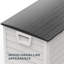 Couvercle de rangement extérieur pliable 75 gallons-115701321