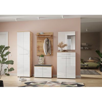8 Pair Shoe Storage Cabinet