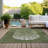 Machine-Washable Stain Resistant Abstract Area Rug-233500887