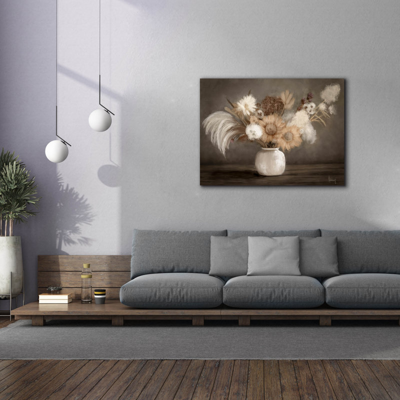 Epic Graffiti 'Boho Bouquet'  by Ashley Bradley Canvas Wall Art