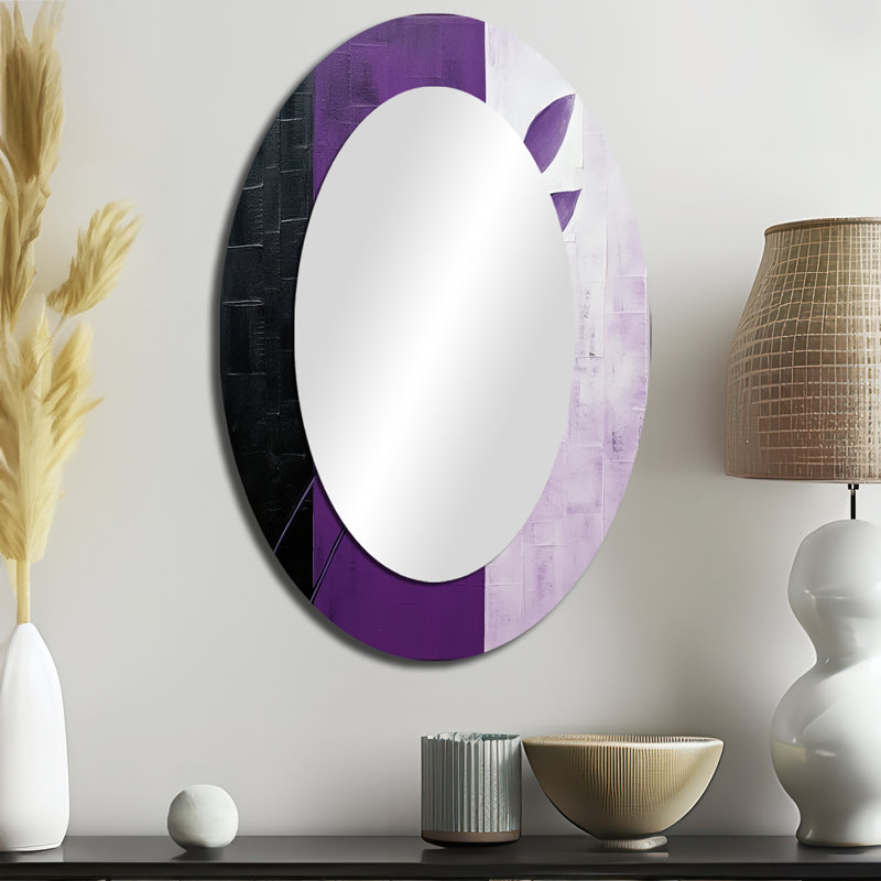 Miroir mural mauve, 36 po x 24 po