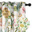 Ensemble de 2 rideaux à motif floral Mid Century-1050334057-1050334063
