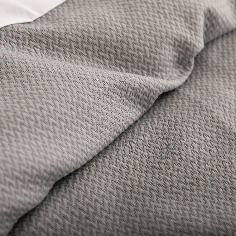 Percale Duvet Cover, Queen  Duvet Cover + 2 Queen Shams