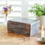 Antique Effect Mango Wood Trinket Box