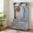 Modern Classic Hall Tree With Shoe Rack Bench And Coat Hooks For Hanging Storage, Entryway Bench With Open Shelves And Shoe Cabinets 40.16"W*18.58"D*64.17"H-899531843