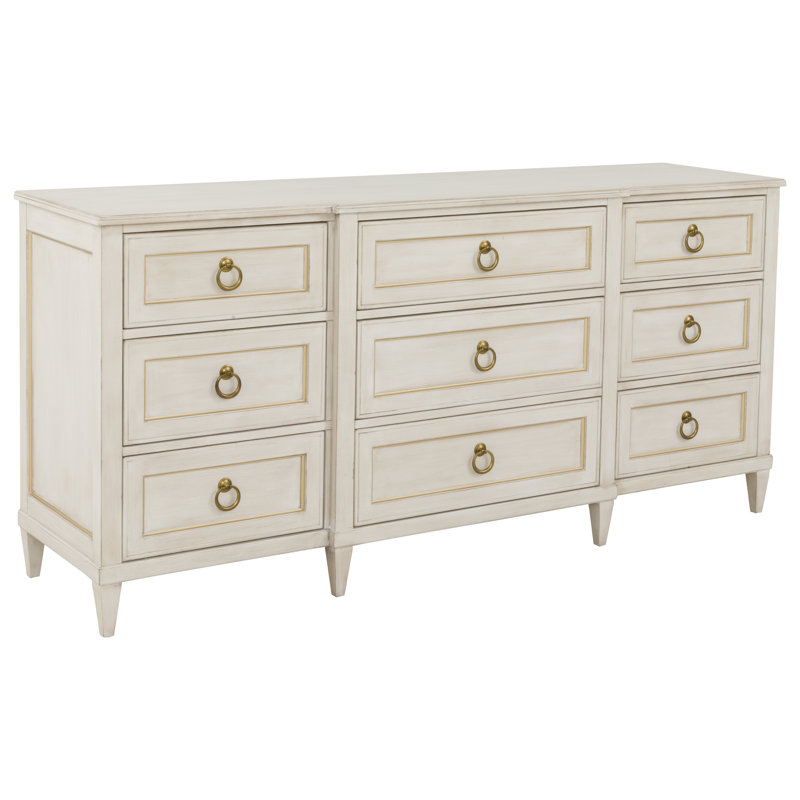 9 - Drawer Dresser, Champagne Mist