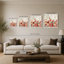 Sprinkled Flowers par Silvia Vassileva - impression sur toile-868453165-868453174