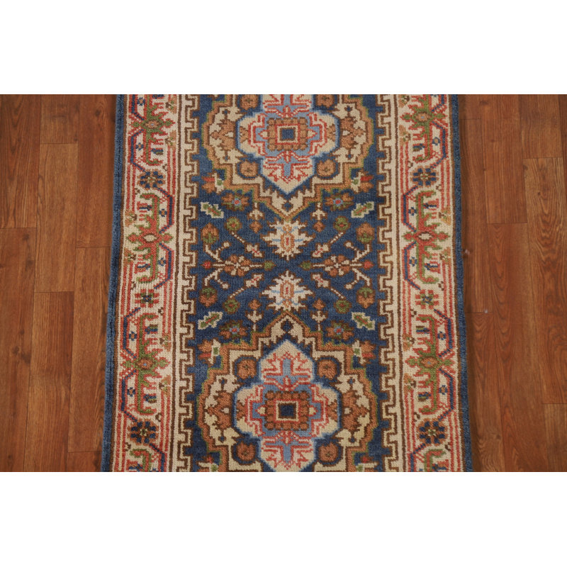Tapis de couloir géométrique Heriz Serapi