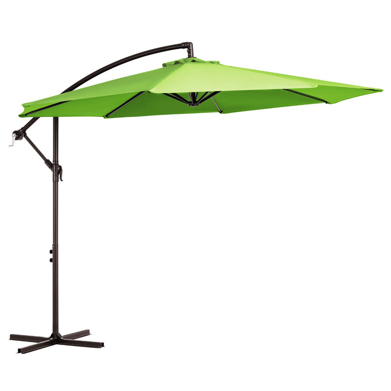 Gordonville 120'' Cantilever Umbrella, Apple Green