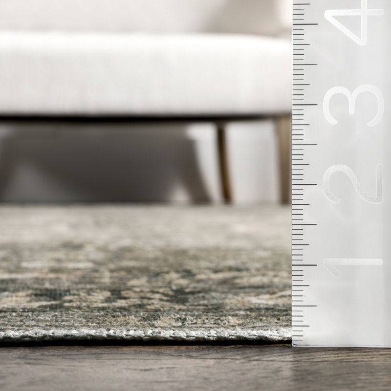 Tapis rétro Hassell Bayberry, Tapis de couloir 2 pi 6 po x 6 pi