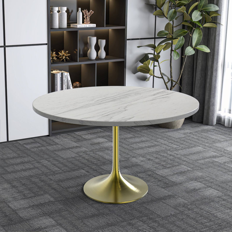 Table de salle à manger Heatherton, L 47,24 po x L 47,24 po