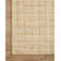Polly Checkered Straw/Ivory Area Rug