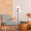 Crivello 174cm Black Tree Floor Lamp