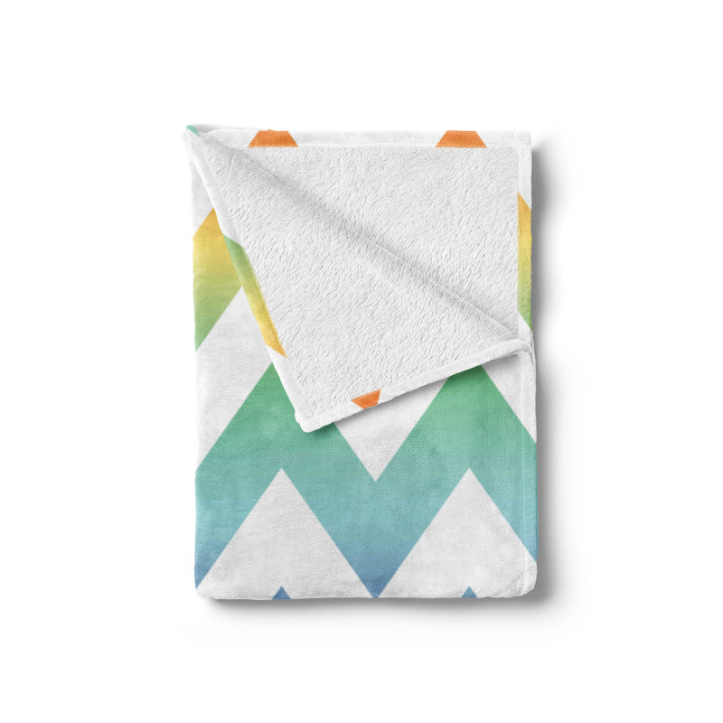 Hand Woven Throw Blanket, 50" x 70"