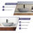 CASAINC Maple 15.35'' Concrete Oval Bathroom Sink-86669225