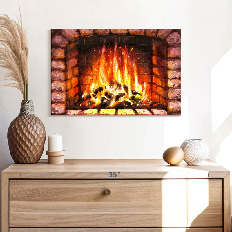 Lilie Fireplaces, 16" H x 24" W