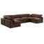 Canapé modulaire réversible en velours Hrannar-87141498